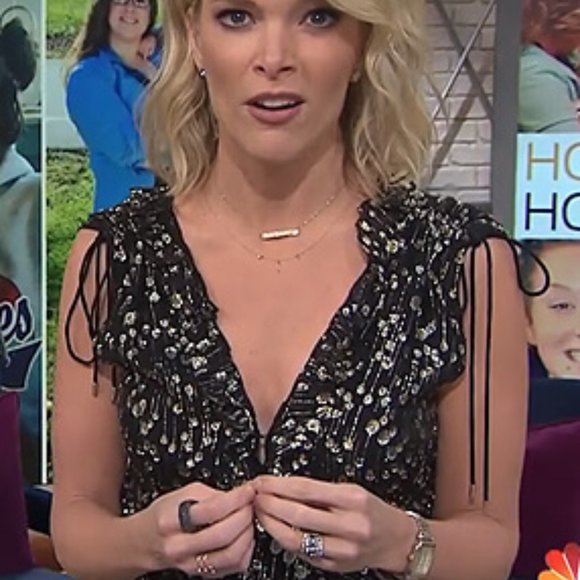 NWOT - DEREK LAM 10 Crosby Metallic Ruffle V-Neck Top - Size 4 - Picture 3 of 10